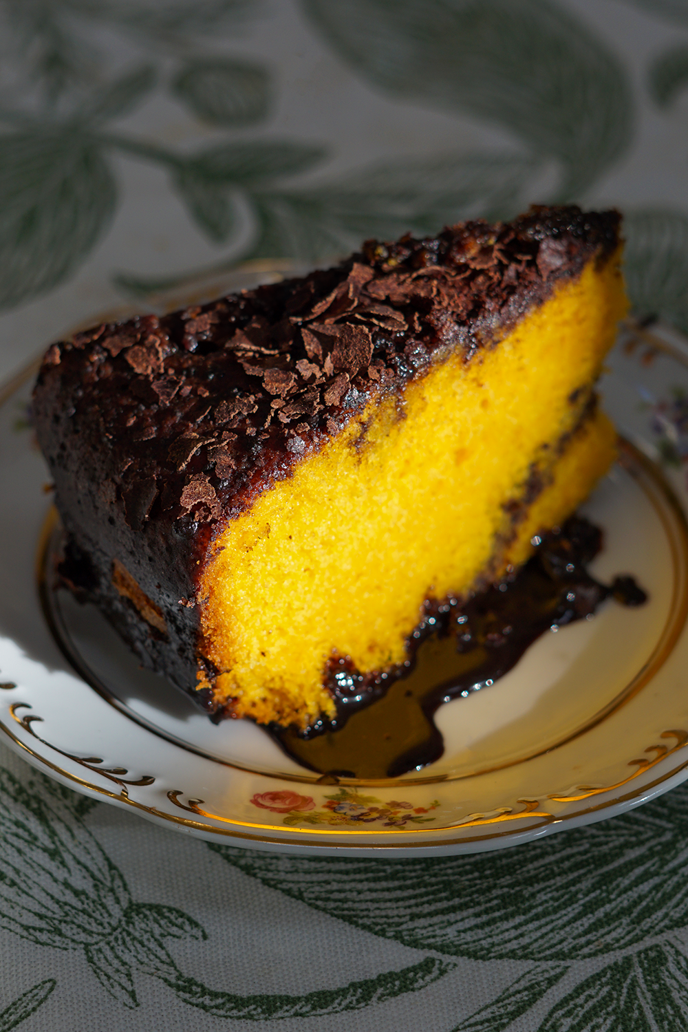 Brazilian Carrot Cake with Chocolate