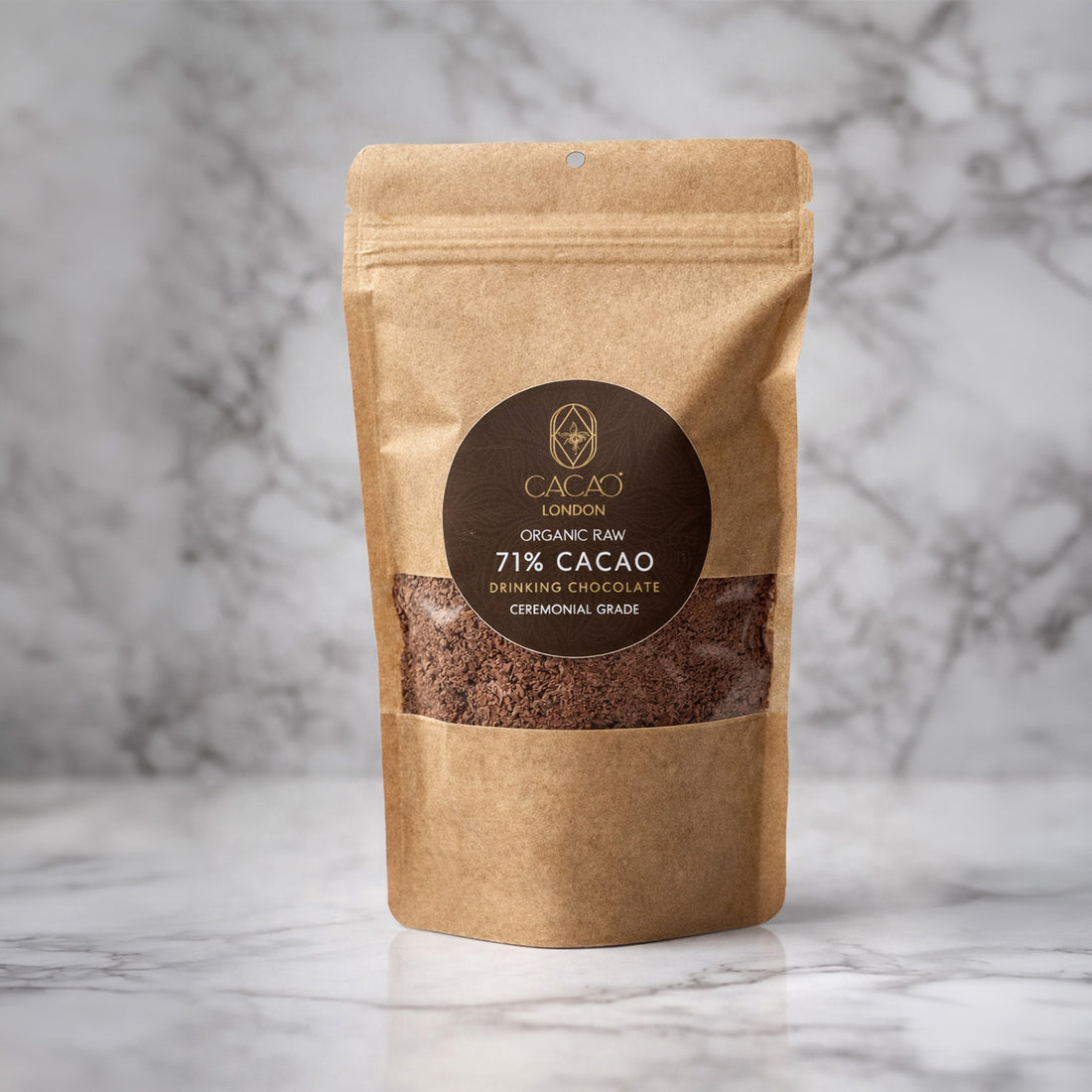 Organic 71% Cacao Drinking Chocolate