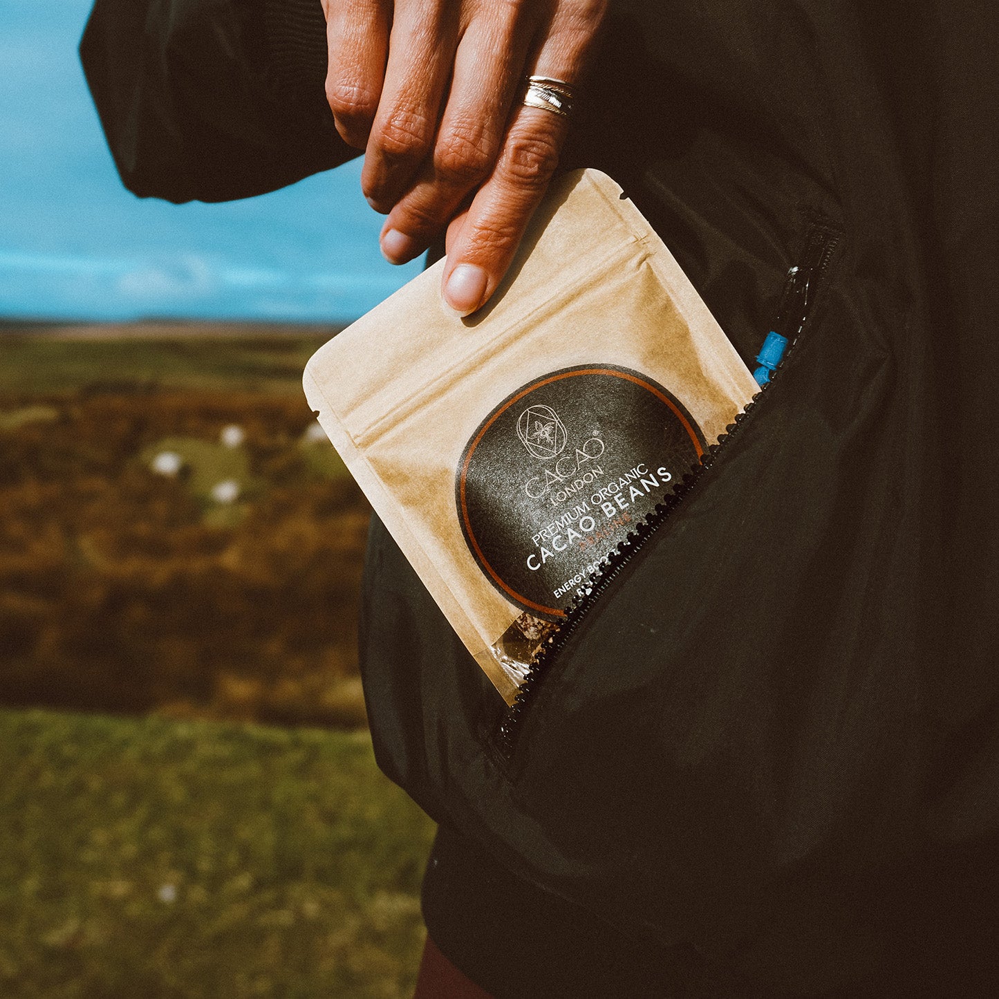 Organic Cacao Beans Praline