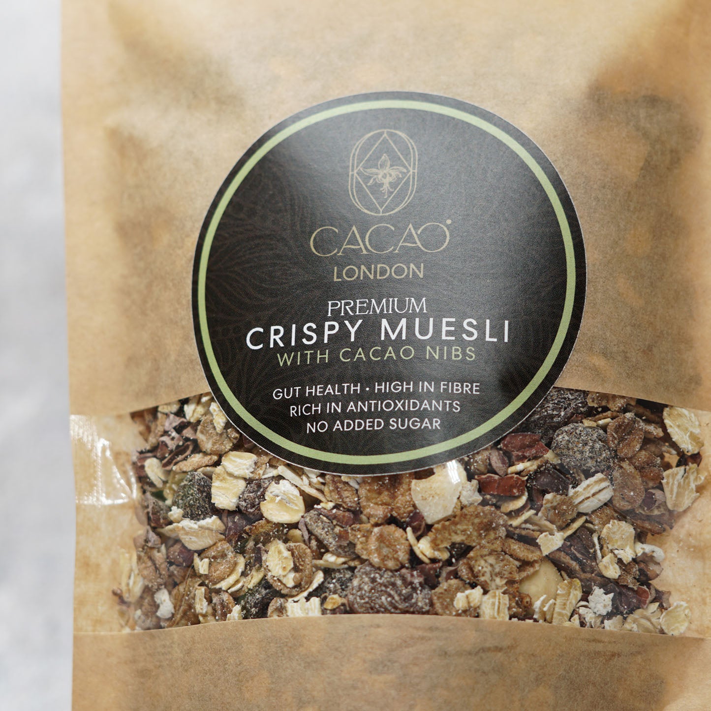 Crispy Muesli with Cacao Nibs